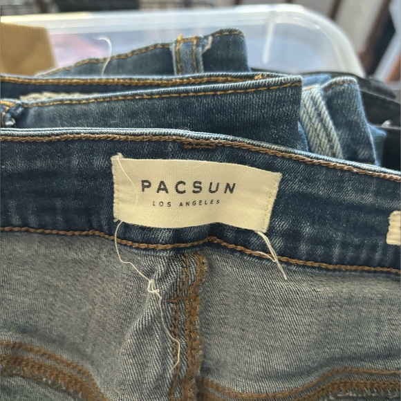 PacSun size 24 denim stretch shorts - Picture 3 of 4